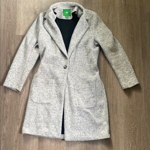 Trench Coat w Notched Lapel